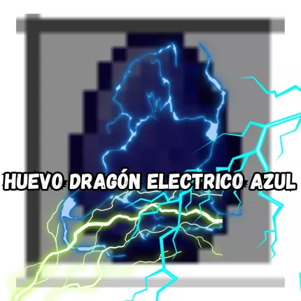 Dragon electrico azul